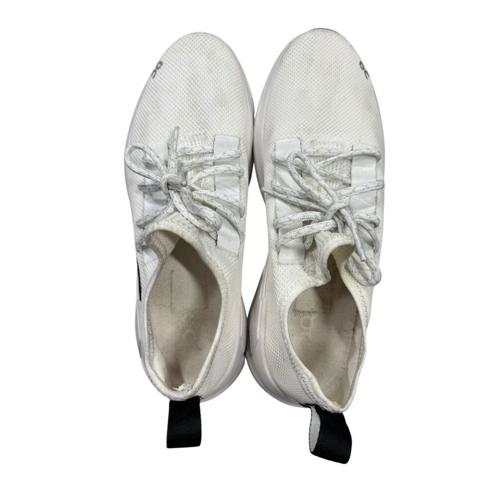 On Cloud Cloudeasy Running Shoes Womens Size 10 White Black Sneakers - Picture 4 of 11
